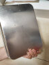 美厨（maxcook）304不锈钢凉皮盘碟子 盘子深方盘长方形餐盘蒸盘23cm MCWA4611    晒单实拍图