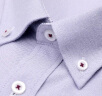 红豆（Hodo）男装 短袖衬衫男正装混纺易打理多彩纯色短袖衬衫 实拍图