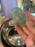 可菲尼（cofene）婴儿全硅胶安抚奶嘴3-6-18个月以上安睡型新生儿仿母乳防胀气超软 圆头樱粉- 均码 1支装 （送盒+链） 实拍图