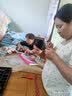 米小狸 九连环智力扣解环套装儿童成人全套解扣有益玩具智力小学生比赛 收纳盒装九连环全套61件套 实拍图