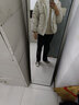 Matri Mr情侣假两件棉衣服男潮ins棉服冬季加厚新款潮牌百搭韩版潮流外套 米白色 2XL  （建议155-180斤） 实拍图