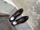波佐斯（POEZONIS）男鞋春夏季商务正装休闲休闲舒适皮鞋男士软底透气防滑耐磨结婚鞋 黑色 （四季单鞋款） 41 晒单实拍图