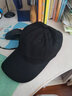 佰思腾 帽子男女鸭舌帽软顶潮流百搭户外棒球帽学生情侣帽女时尚简约太阳帽春秋新品四季钓鱼遮阳帽 软顶黑色 可调节 实拍图