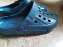 骆驼（CAMEL）洞洞鞋凉拖沙滩鞋男女情侣款漂流鞋 A122533037，蓝色，男 46 实拍图