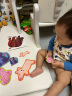 弥鹿（MiDeer）儿童拼图大块易抓纸质拼板幼儿2-3-5 岁男孩女孩生日礼物玩具 1阶-简单动物【1.5岁/10副】 实拍图