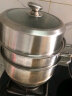 美厨（maxcook）蒸锅 304不锈钢34CM三层蒸锅 加厚复底汤锅燃气电磁炉通用 MCZ559 实拍图