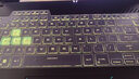 熙露 2025款华硕天选6Pro/5Pro/5/4/3键盘膜天选3/4Plus屏幕保护膜锐龙AI版/Air外壳贴纸 硅胶透明键盘膜 华硕天选3（15.6英寸） 实拍图