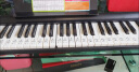 特伦斯电子琴88键折叠琴成人儿童初学电钢键盘X88A教学 典雅黑 实拍图