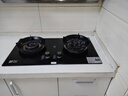新飞天然气液化气燃气灶双灶一级能效家用台式嵌入式两用煤气灶5.2KW猛火炉具品牌换新补贴20% 猛火鸳鸯灶+防风聚能+钢化玻璃 液化气(煤气罐20Y) 实拍图