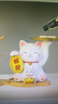 万佳臻 乔迁之喜搬家礼物钥匙收纳摆件玄关招财猫创意新家居装饰品开业 亲子招财猫+托盘摆件+架子 实拍图