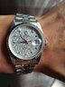 【二手95新】帝舵76213、76214 双历36mm机械表男表钟表手表  假一赔三  可开盖检测 76214  银盘 布纹面 实拍图
