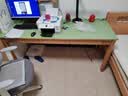 源氏木语 实木书桌简约现代橡木办公桌书房电脑桌北欧一体家用桌子 【2】白橡木原木色1.8米书桌三抽 组合 实拍图
