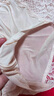 金三塔女式内裤100%桑蚕丝中腰蕾丝性感三角裤真丝内裤女 薄雾粉 1条 XL 实拍图