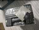 梦旅者商务拉杆箱pc万向轮前开盖铝框行李箱男电脑登机密码箱女旅行箱子 哑光黑色卡扣 20英寸 （箱体破裂一年内换新） 实拍图