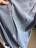 伊芙丽（eifini）蒋欣代言【爆款延续】复古蓝色牛仔衬衣女通勤女装外套 浅蓝 预售 S 80-110斤 实拍图