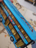 卡威（KIV）1:32合金玩具公交车男孩大号汽车儿童玩具车开门大巴公共汽车模型 卡通双层蓝色 实拍图