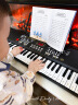 俏娃宝贝（QIAO WA BAO BEI）儿童电子琴小钢琴女孩宝宝3-6周岁小孩生日礼物智能灯光初学乐器 实拍图