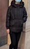 AEMAPE今年流行纯色羽绒棉服女款2025新款冬季加厚设计感棉衣外套女 黑色 L 建议105-120斤 实拍图