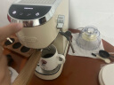SIMELO咖啡机家用20Bar高压萃取小型意式半自动咖啡机可打奶泡 白 实拍图