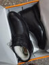 卡帝乐鳄鱼（CARTELO）男士羊毛棉靴皮靴男英伦高帮男款皮鞋保暖雪地靴男9767 黑色 41 实拍图