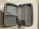 丰帆音乐播放器收纳包适用于索尼NW-A105/ZX707/ZX706/A306黑砖WM1A外壳MP3耳机收纳盒保护套硬壳 斜纹黑 实拍图