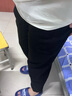 街头定艺街头篮球裤子男春秋季灰色运动裤情侣宽松束脚卫裤休闲长裤子潮 111FR黑色 2XL 实拍图