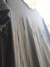 VANS范斯官方 男女情侣短袖T恤夏季滑板LOGO经典款黑白出游好物 黑色 XL 实拍图