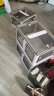 欧德威车载透明可折叠收纳箱学生书籍衣物玩具可折叠收纳箱家用收纳盒 茶色/静谧蓝 88L-超大号60*42*35CM 晒单实拍图