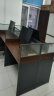 安美诚家具（ANMEICHENG FURNITURE）办公家具职员办公桌椅组合屏风工位王型四人位【含柜】 实拍图