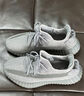 阿迪达斯 （adidas）三叶草男鞋Yeezy350椰子鞋低帮透气缓震休闲运动跑步鞋IF3219 IF3219/水泥灰(偏紧) 46 建议拍大一码(285mm) 实拍图