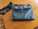 COW男包单肩包男士商务休闲斜挎包时尚潮流单肩翻盖背包 C-9858 横款 实拍图