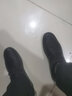 厨王皮鞋男厨师专用防滑鞋厨房工作防水鞋防油透气耐磨黑色休闲鞋春夏 黑 45 实拍图