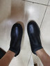 厨王厨房专用厨师鞋男工作鞋防水防滑防油商务皮鞋轻便透气劳保休闲鞋 厨师2号-黑色标准 39 实拍图
