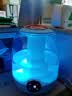 aiyouwei【3L大雾量】新款加湿器家用静音卧室小型空气香薰精油脸部补水喷雾专用桌面室内办公室生日女生 【天空蓝】大雾量双喷智能数显多模式夜灯 实拍图