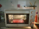 美的电烤箱多功能电烤箱家用32L 3D热风 搪瓷内胆 双层门保护电烤箱T3-L324D三代 高颜值 搪瓷内胆 实拍图