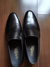 金利来男鞋新品商务正装真皮小牛皮韩版圆头套脚软底软面皮鞋男 黑色 40 实拍图
