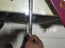 瑾梧转盘餐桌圆桌金色加厚钢化玻璃家用圆形转桌酒店饭店桌面转盘防爆 加厚直径90CM 金沙 实拍图