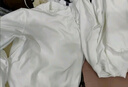 DESSO唐狮集团长袖T恤男秋冬上衣男士新款半高领纯色耐穿打底衫 白+黑 M (建议95-100斤) 实拍图