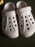 骆驼（CAMEL）洞洞鞋凉拖沙滩鞋男女情侣款漂流鞋 A12533628，粉色，女 40 实拍图