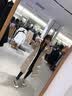 慕奈纤高端品牌女装羽绒服女中长款新品过膝加厚白鸭绒大毛领外套女 香槟色(真狐狸大毛领) M(106-120斤左右) 实拍图