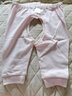 贝瑞加（Babyprints）宝宝长裤2条装婴儿高腰护肚裤儿童纯棉秋裤保暖柔软家居睡裤 100 实拍图
