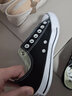 匡威（Converse）【滔搏运动】匡威男鞋女鞋低帮帆布鞋硫化鞋情侣常青经典款黑色 101001 39.5 实拍图
