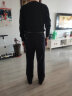 恒源祥秋衣秋裤男纯棉透气棉毛衫裤修身保暖内衣套装打底薄套装冬季新款 【男款-圆领】藏青 XL /175 实拍图