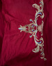 百丽丝水星家纺出品 床上四件套纯棉 婚庆纯棉刺绣婚房结婚套件大红色 晒单实拍图