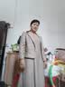 皮尔卡丹高档气质套装裙子女春秋季2025新款宽松西装外套连衣裙两件套秋冬 粉红色 3XL (建议120-130斤) 实拍图