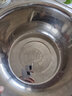 S-Star304不锈钢盆厨房储物器皿家用和面大号加深加厚套装洗菜篮淘米筛 32cm304不锈钢 实拍图