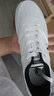 乔丹男鞋板鞋运动鞋皮革面空军一号休闲百搭厚底增高小白鞋 实拍图
