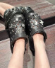 SMFK&Crocs联名系列光轮洞洞鞋 斑斓黑 38-39 晒单实拍图