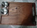 来木井牛排盘牛排刀叉盘套装牛排餐盘牛排板木质西餐餐具家用商用仪式感 魔法盒牛排刀潘多拉套餐 12英寸 实拍图