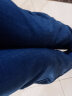 啄木鸟牛仔裤男士夏季冰丝2024新款长裤高端修身百搭潮流休闲裤男款直筒 深蓝色 32（120-145斤）（2尺5-2尺6） 晒单实拍图